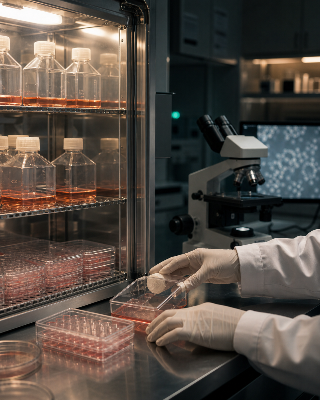 Cell culture equipment representing CPC and cell-processing quality review